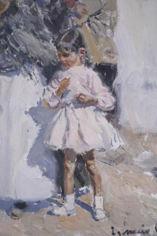 IGNACIO GIL (1913-2003). "WOMEN FROM IBIZA".