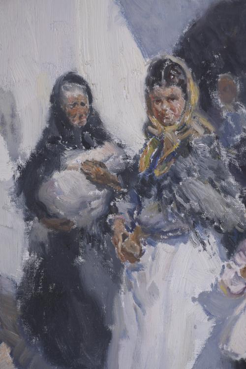 IGNACIO GIL (1913-2003). "WOMEN FROM IBIZA".