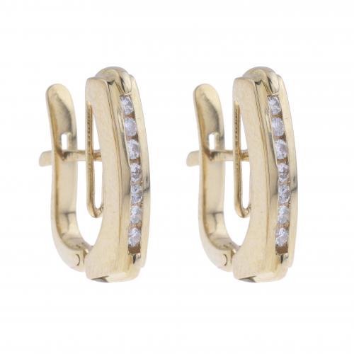 DIAMONDS EARRINGS.