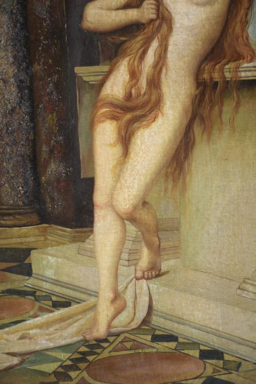 EARLY 20TH CENTURY ENGLISH SCHOOL. "HYPATIA", a copy by Cha
