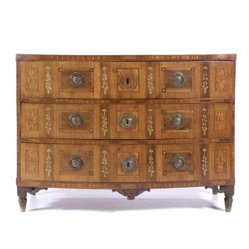 ITALIAN CHEST OF DRAWERS, LATE 18TH CENTURY.
