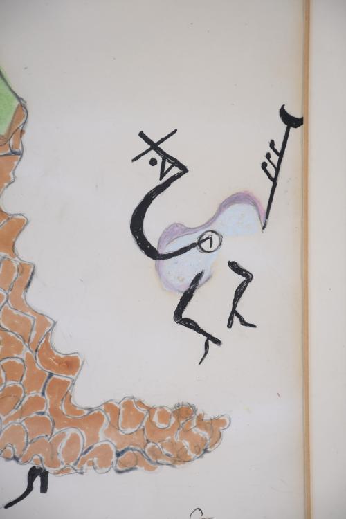 ATTRIB. TO VICENTE ESCUDERO (1892-1980).  "BAILAORA DE FLAM