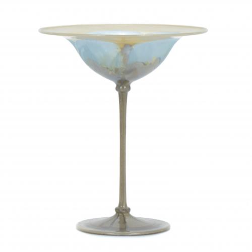 VERA WALTHER. DECORATIVE GOBLET. GERMANY, 1980'S.