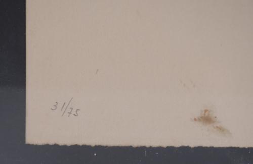 ANTONI TÀPIES (1923-2012). "LA CLAU DEL FOC 1", 1973.