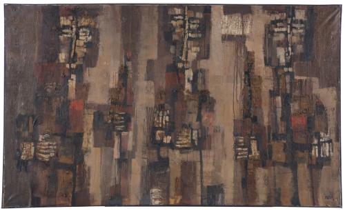 EDMOND INIESTA (20TH CENTURY). Untitled.