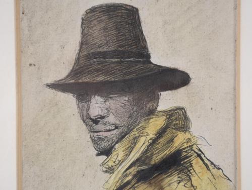 ATTRIB. TO CARLOS VÁZQUEZ (1869-1944). "PORTRAIT OF A MAN W