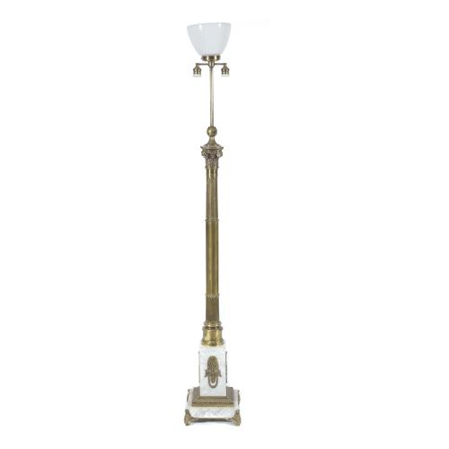 BELLE ÉPOQUE STYLE FLOOR LAMP, CIRCA 1950.