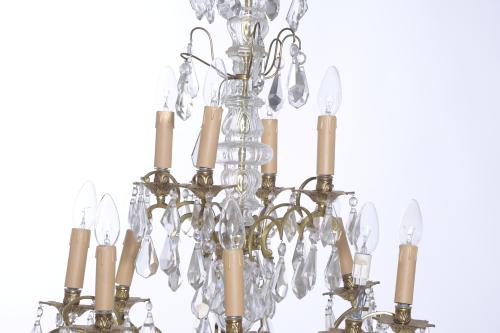 CHANDELIER, FIRST HALF OF THE 20TH CENTURY.