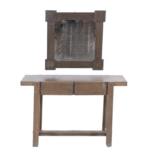 JORDI VILANOVA I BOSCH (1925-1998) MESA TOCADOR CON ESPEJO. MODELO VELÁZQUEZ.