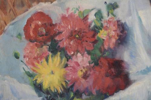 DOMINGO CARLES ROSICH (1888-1962). "FLORES", 1934.