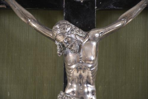 SILVER CHRIST, 20TH CENTURY.