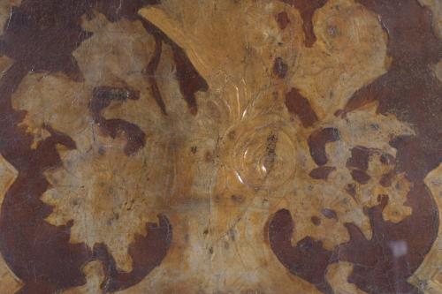 CHARLES II EMBOSSED LEATHER, LATE 17TH CENTURY. 
