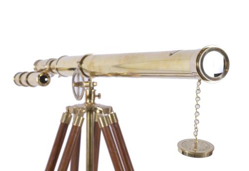 VINTAGE W. OTTWAY TELESCOPE.