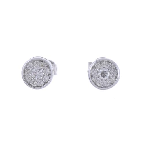 DIAMONDS EARRINGS.