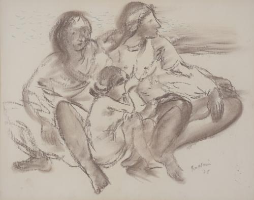 JORDI ROLLAN LAHOZ (1940). "FIGURAS", 1935.