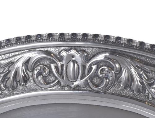 TRAY IN SPANISH SILVER BY SILVERSMITH BERMUDEZ. EARLY 20TH 