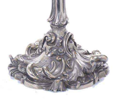 BENJAMIN SMITH (1764-AFTER 1826). PAIR OF LARGE SILVER CAND