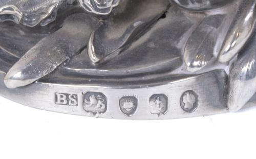 BENJAMIN SMITH (1764-AFTER 1826). PAIR OF LARGE SILVER CAND