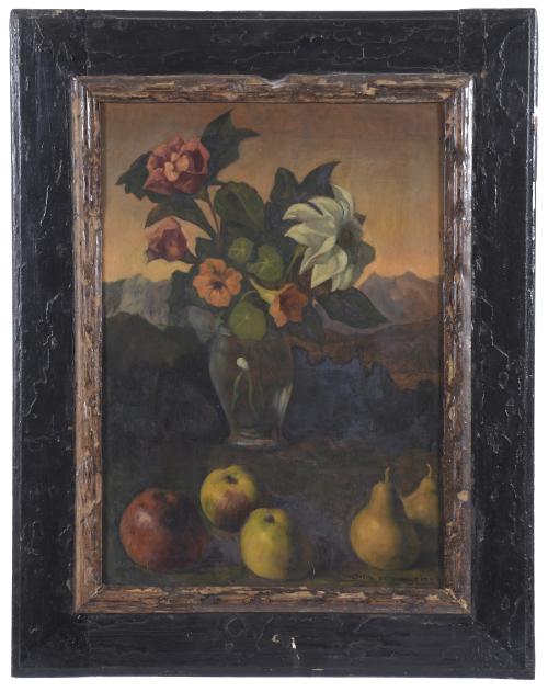 VALENTÍN DE ZUBIAURRE (1879-1963). "FLOWERS AND FRUITS".