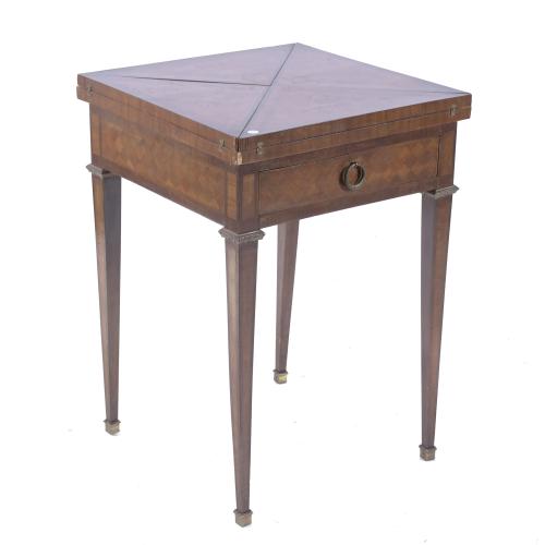 DIRECTORY GAME TABLE, EARLY 19TH CENTURY, CIRCA 1800.