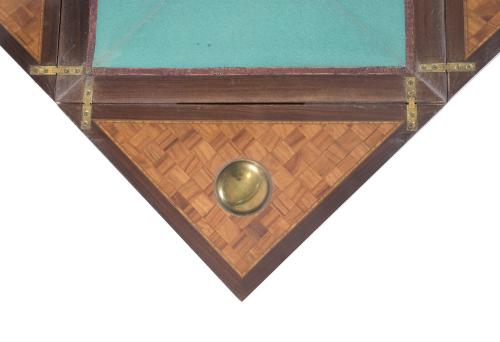 DIRECTORY GAME TABLE, EARLY 19TH CENTURY, CIRCA 1800.