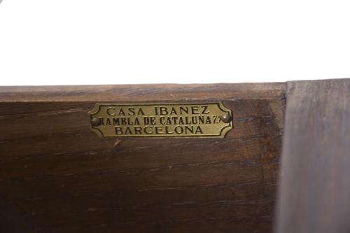 DIRECTORY GAME TABLE, EARLY 19TH CENTURY, CIRCA 1800.