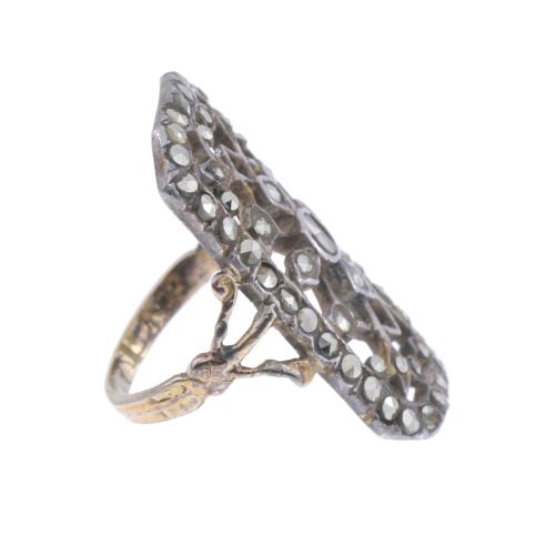 MARCASITES RING, EARLY 20TH CENTURY.