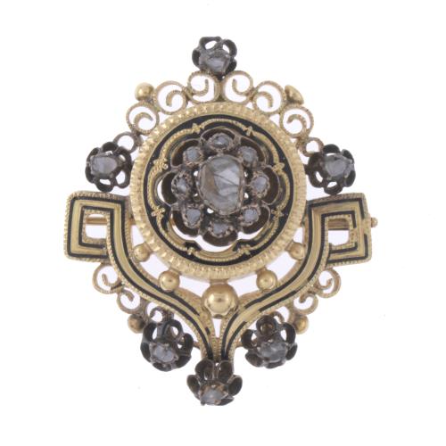 ELIZABETHAN BROOCH.