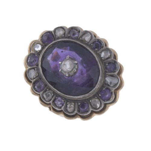 OVAL RING, EARLY 20TH CENTURY.