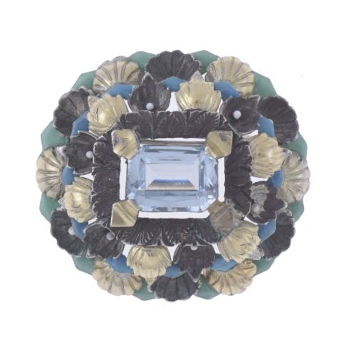 CATALAN BROOCH, CIRCA 1930.