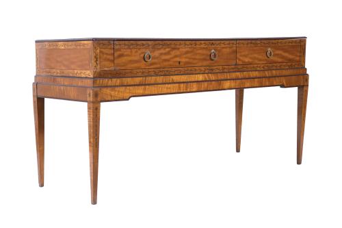 Fortepiano inglés transformado en escritorio, circa 1795 - 