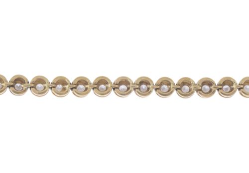 PULSERA RIVIÈRE DE DIAMANTES.