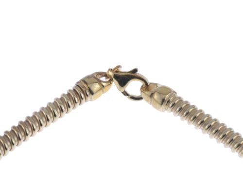 TRES COLLARES EN PLATA.