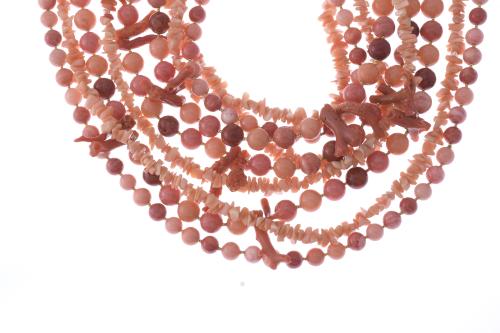 CORAL NECKLACE.