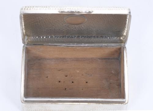Caja tabaquera inglesa, circa 1915.