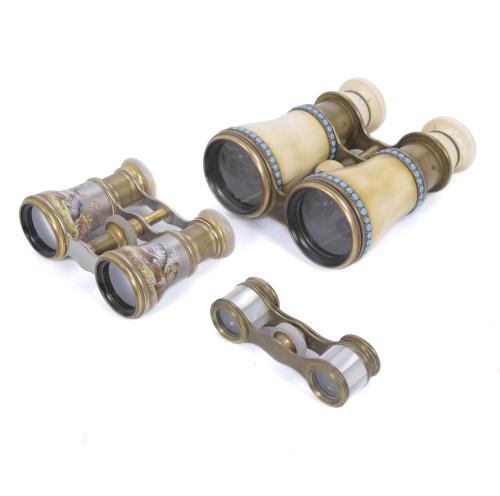 SET OF THREE OPERA SPECTACLES