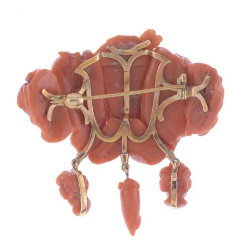 Gran broche Italiano de principios del s.XIX.