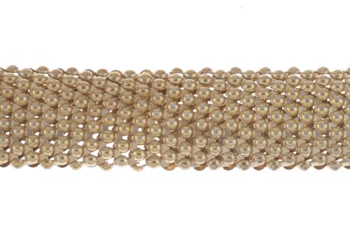 TWO MESH AND ZIRCONS BRACELETS.