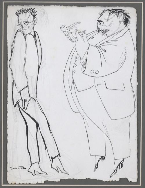 ISMAEL SMITH (1886-1972). "CHARACTERS".