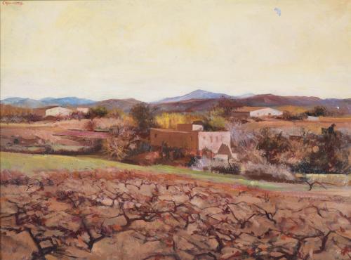 RAMON CAPMANY (1899-1992). "COUNTRYSIDE".