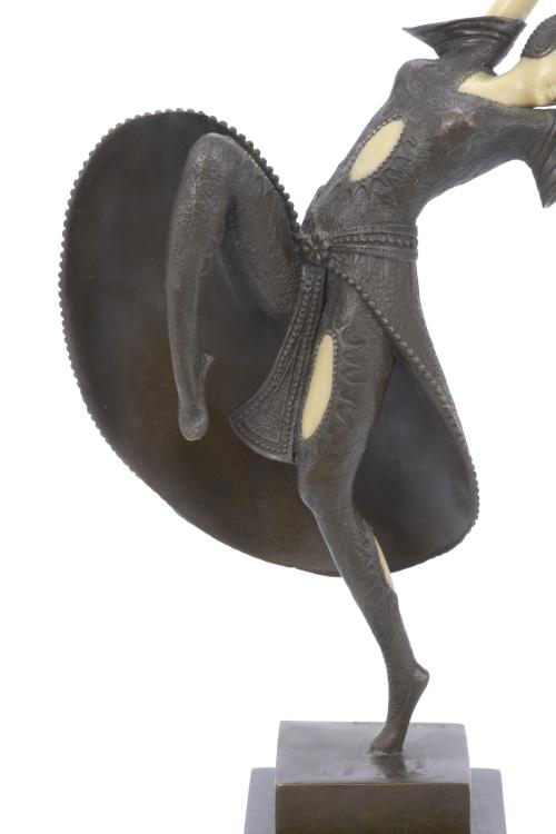 "ALMERIA", AFTER CHIPARUS MODELS, 20TH CENTURY.