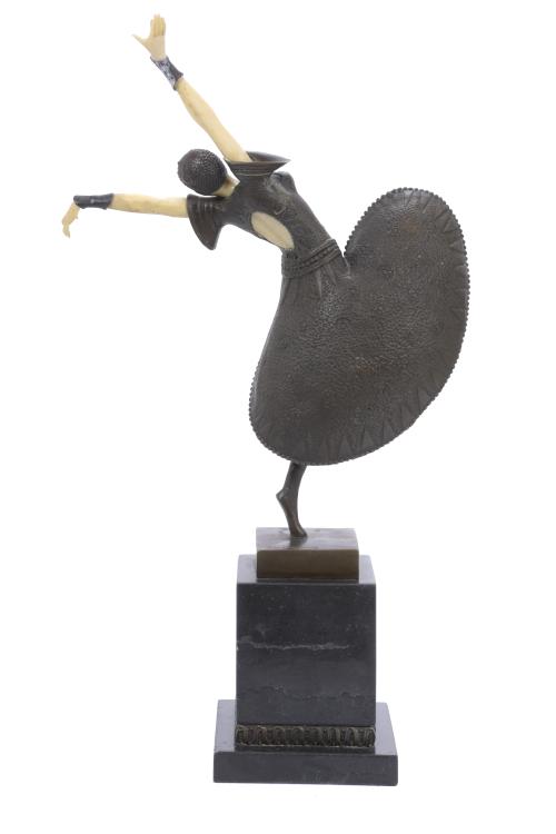 "ALMERIA", AFTER CHIPARUS MODELS, 20TH CENTURY.