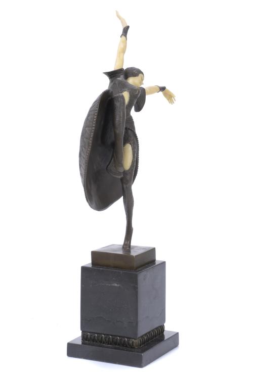 "ALMERIA", AFTER CHIPARUS MODELS, 20TH CENTURY.