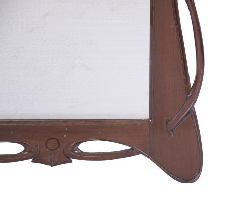 MODERNIST MIRROR, CIRCA 1900.