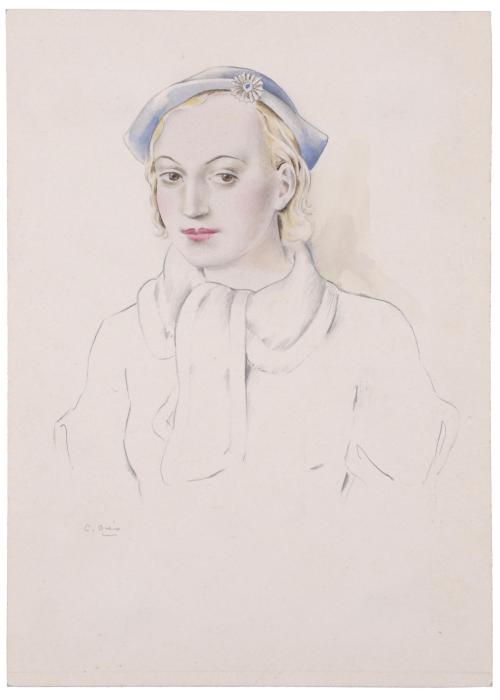 CARMEN OSÉS (1898-1961). "WOMAN'S PORTRAIT".