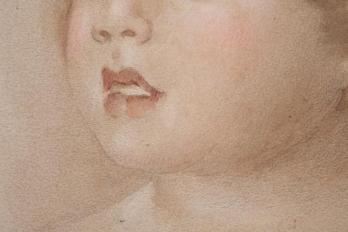 CARMEN OSÉS (1898-1961).  "RETRATO NIÑO".