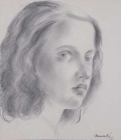 LLUÍS MORATÓ (1903-1963). "WOMAN'S PORTRAIT", 1936.