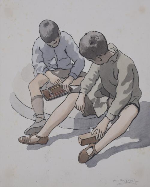 JOSÉ LUIS MARTÍNEZ GORGUES (1929). "BOYS".