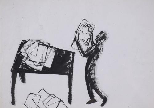 MIQUEL BARCELÓ (1957). Colección "VIAJE A VIENA", 1982.