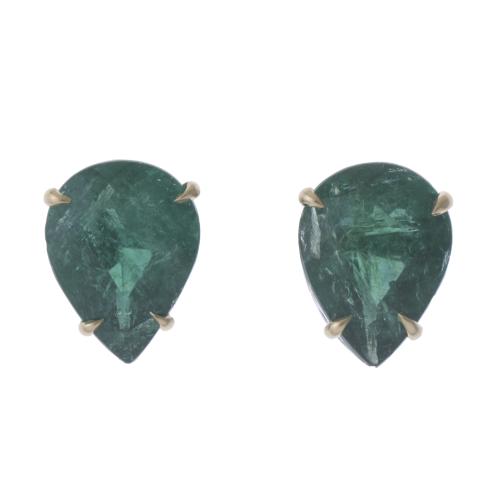 PENDIENTES DE ESMERALDAS 